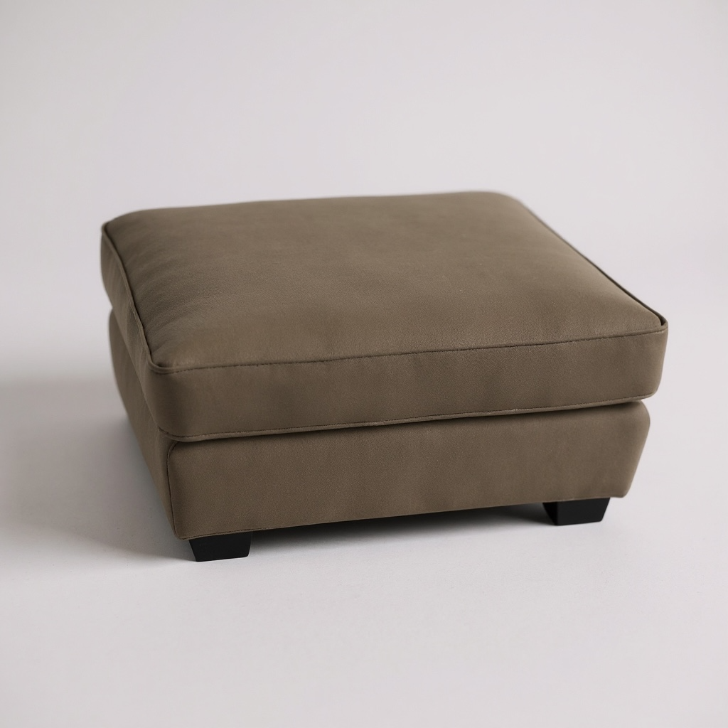 Mitchell Gold Beige Ottoman