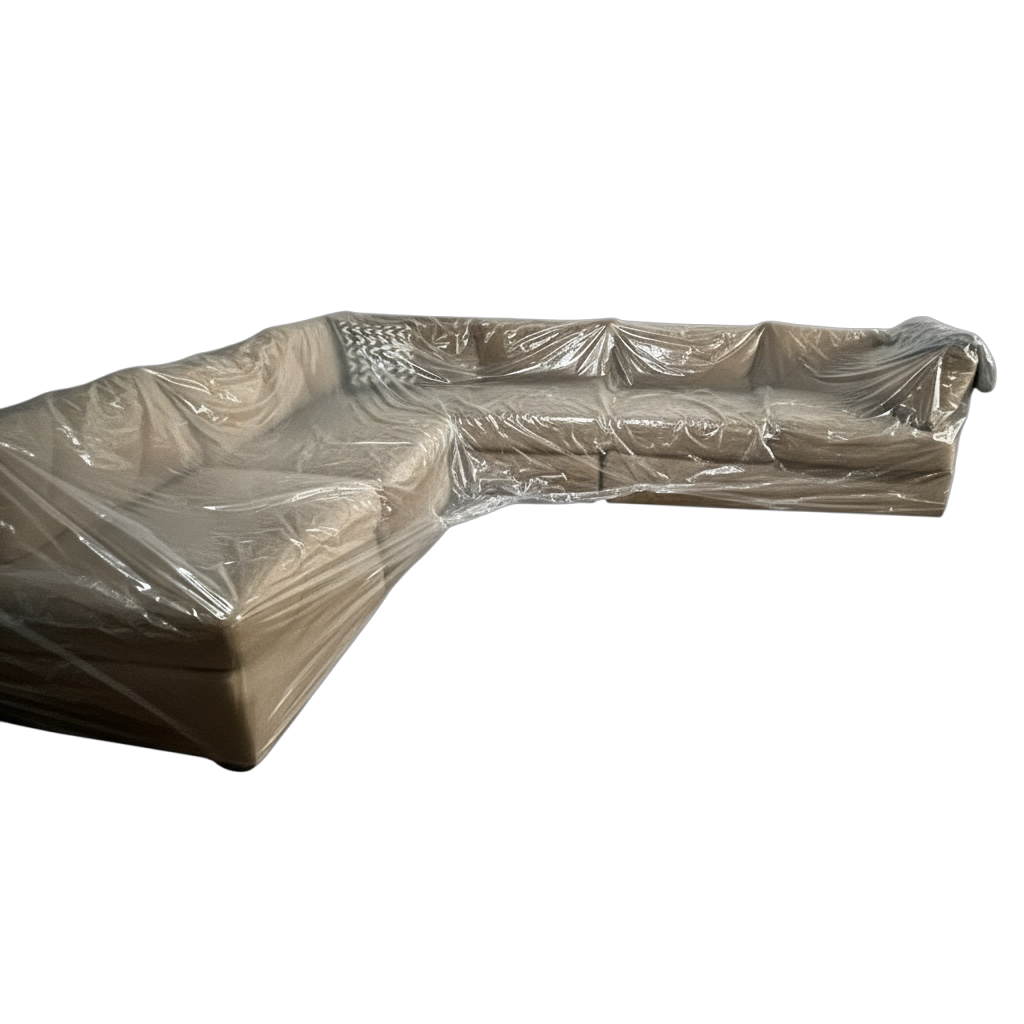 Mauve modular basset sectional