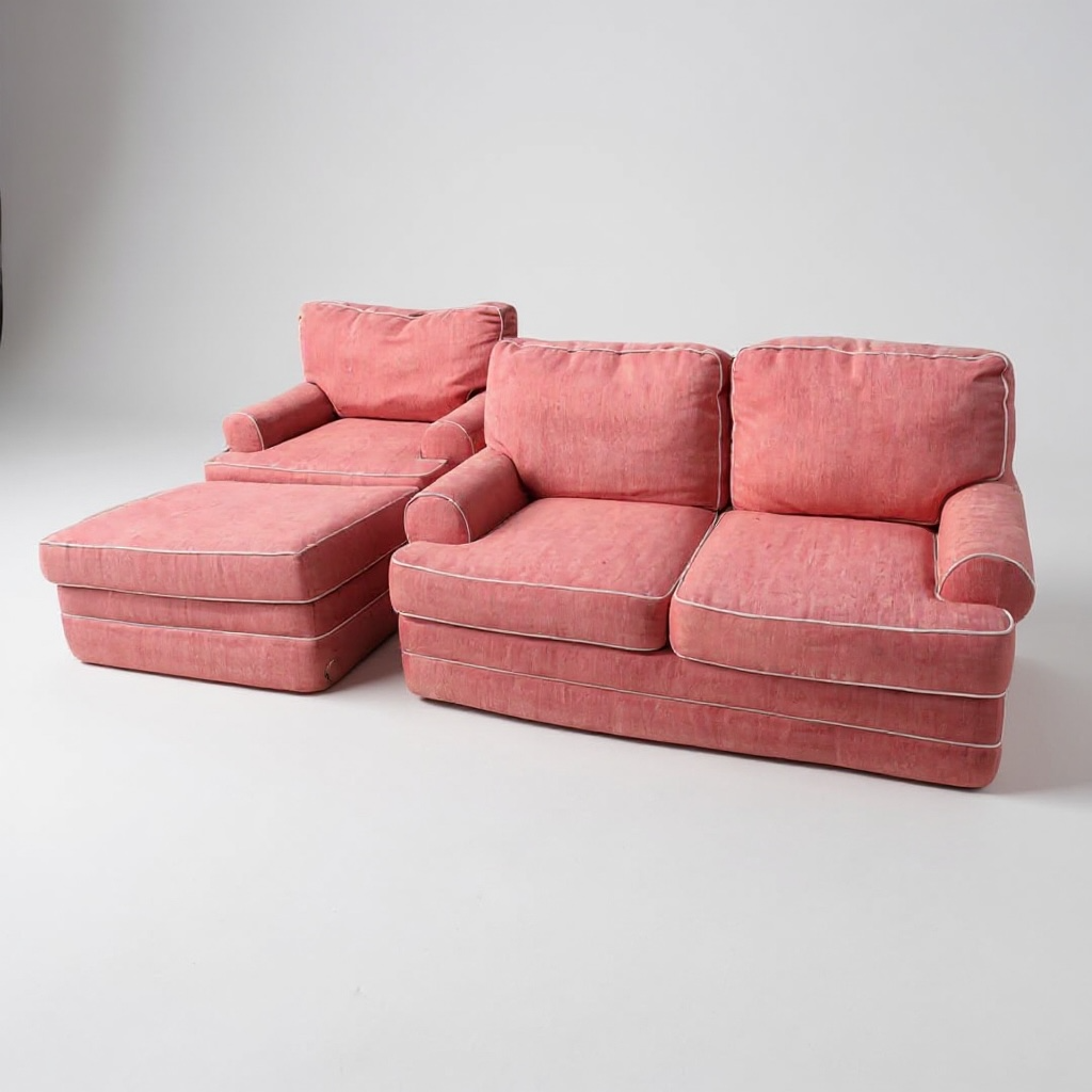 Pink Sofa set