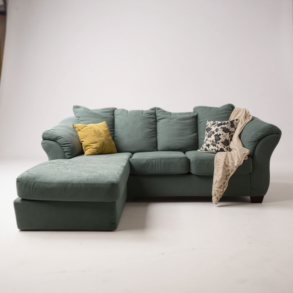 Reversible cyan sectional!