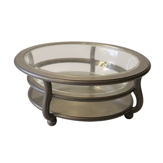 Designer Round Glass Coffee Table