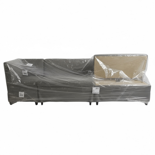 Gray Sectional sleek modern