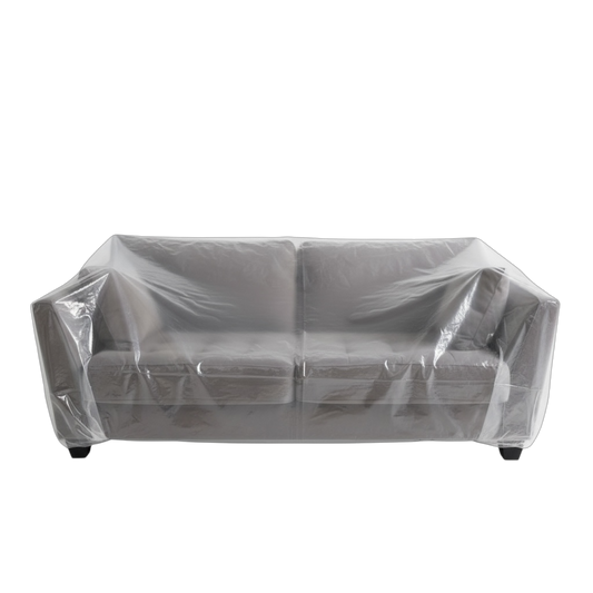 Blue microfiber loveseat!