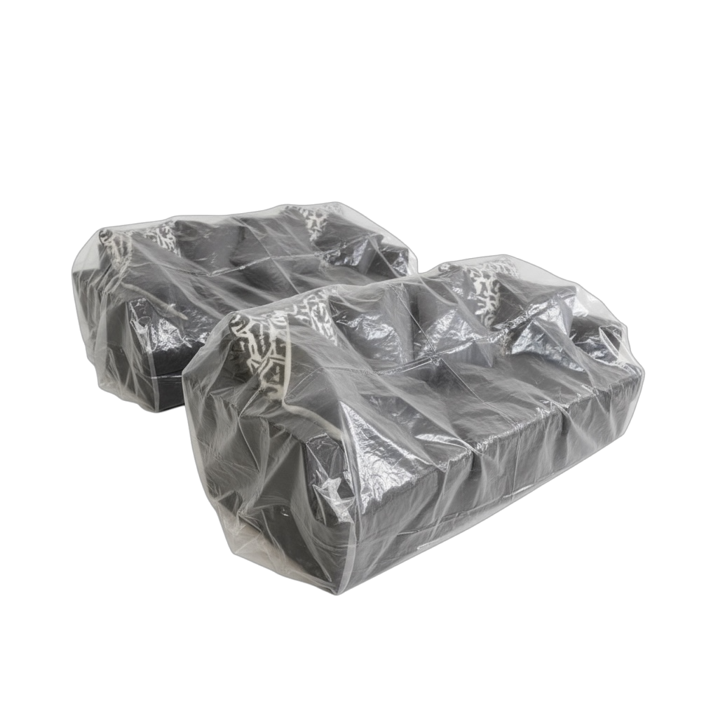 Grey Sofa & loveseat W/Throw pillows