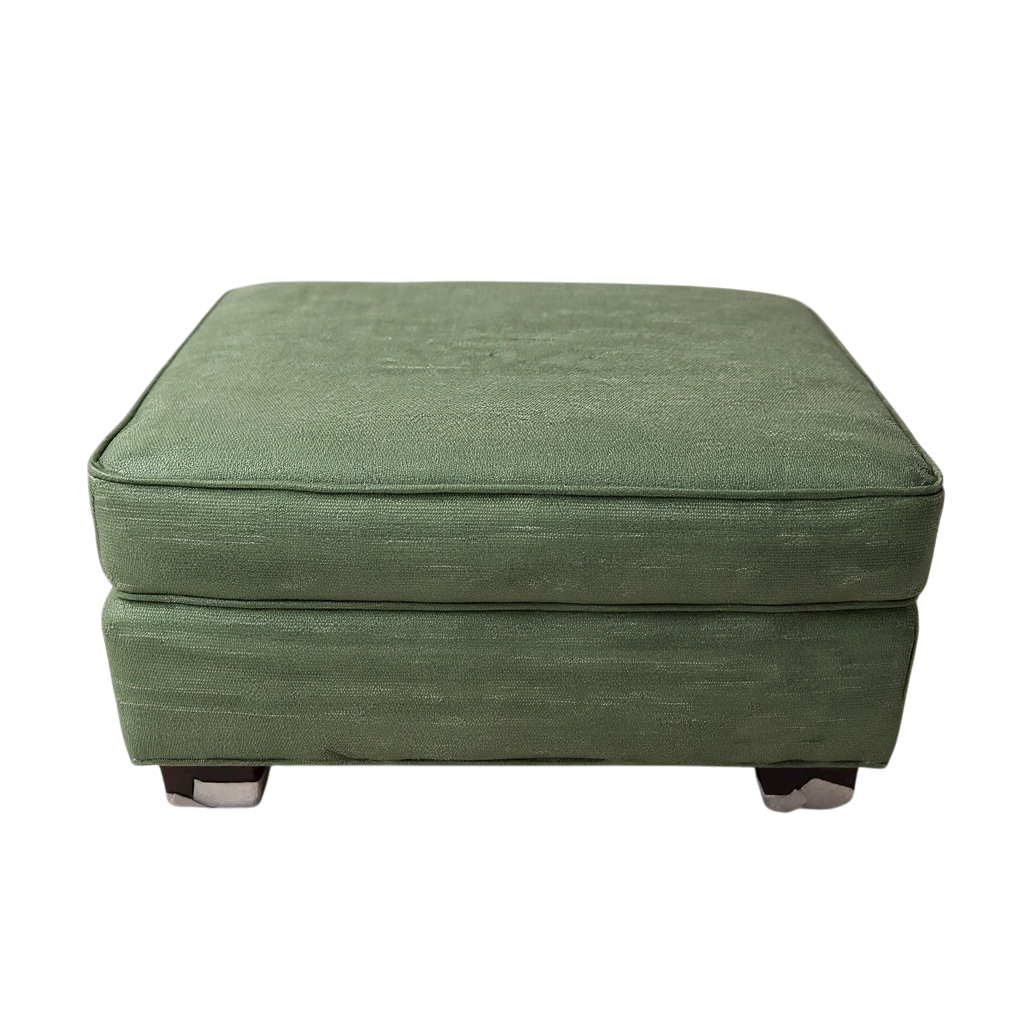 Mitchell Gold Forest Green Ottoman