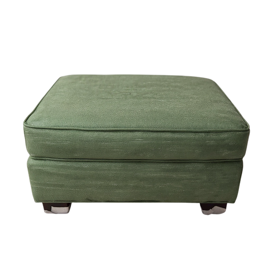Mitchell Gold Forest Green Ottoman